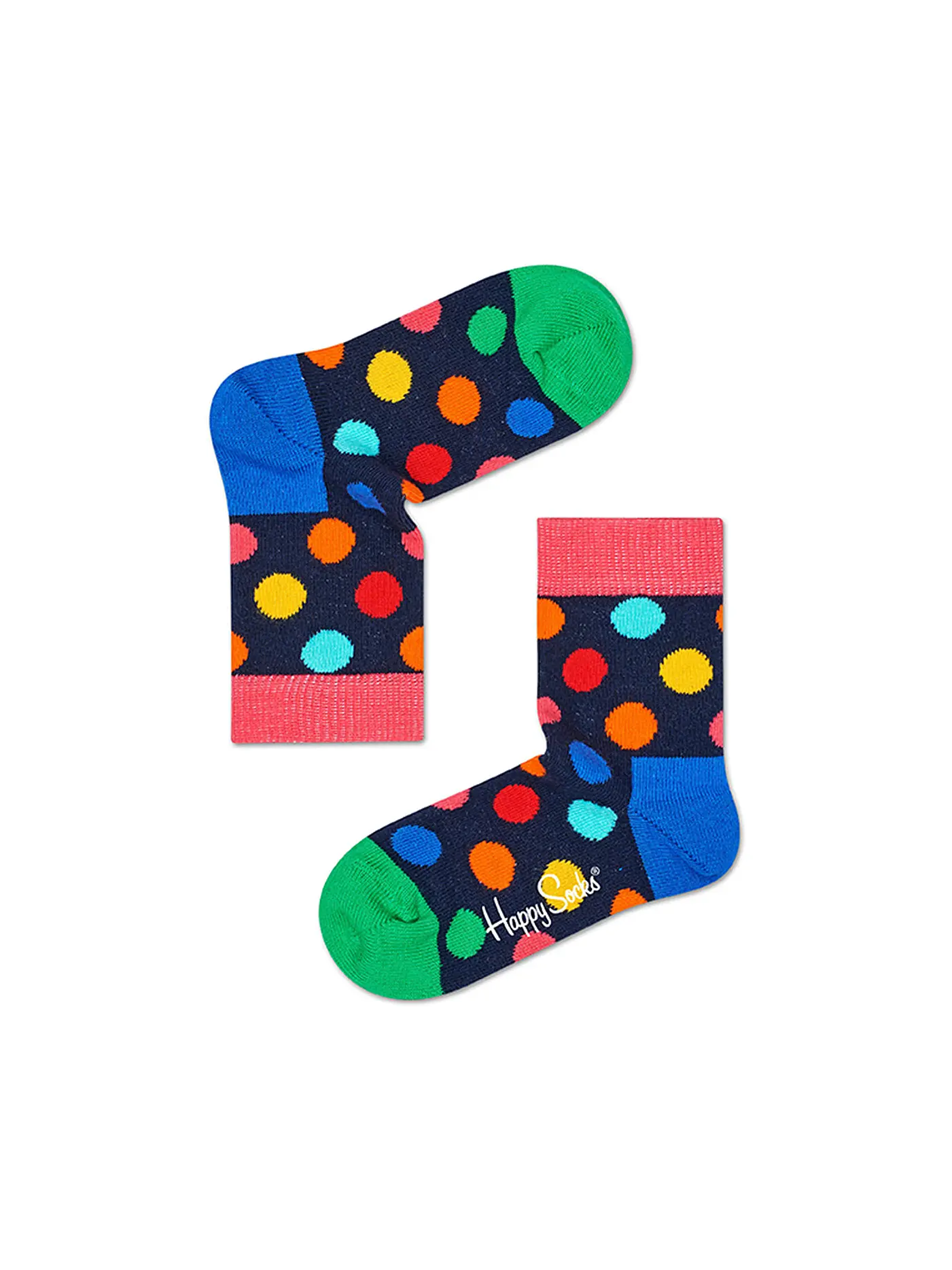 HAPPY SOCKS | Kinder Socken BIG DOT bunt | 